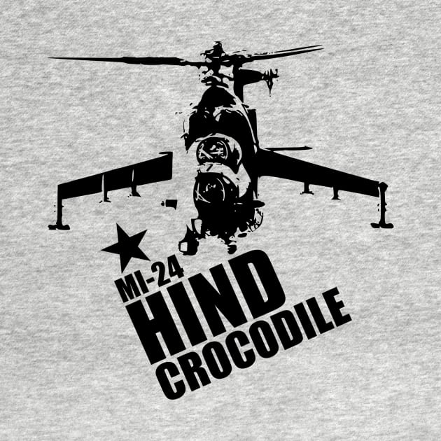 MI-24 Hind Crocodile by Firemission45